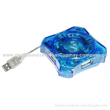 Hub with 4 Ports form China Factory, OEM Orders Accepted